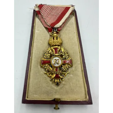 Order Franciszek Józef I krzyż kawalerski Austro-Węgry 1916 rok