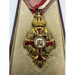 Austria, Imperial Order Of Franz Joseph, Knight, By Wilhelm Kunz, C. 1916