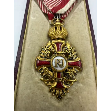 Order Franciszek Józef I krzyż kawalerski Austro-Węgry 1916 rok