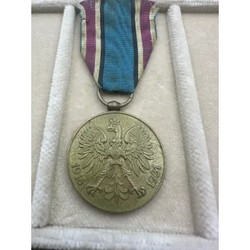 Medal odznaczenie Polska Swemu Obrońcy 1918 - 1921 II RP oryginał  - SPRZEDANY