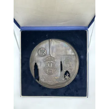 Medal przezydent miasta Krakowa CRACOVIA Czesław Dźwigaj BARDZO RZADKI!!!