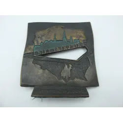 Medal statuetka Bieg Lajkonika 2007 Kraków Ewa Wójcik-Konstantinovska