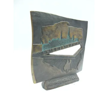 Medal statuetka Bieg Lajkonika 2007 Kraków Ewa Wójcik-Konstantinovska