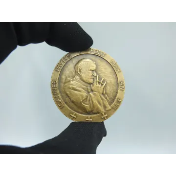 Watykan medal Jan Paweł II Evangelium Vitae