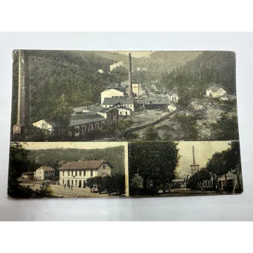 Pocztówka Szklarska Poręba - Josephinenhutte - Huta szkła Józefiny