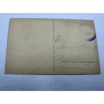 Pocztówka OPOLE OPPELN Friedrichsplatz PLAC WOLNOŚCI FELDPOST GULZOW