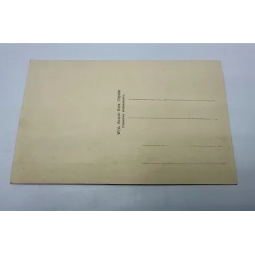 Pocztówka Kresy Chyrów Konwikt i Gimnazjum Jezuitów widok wyd.Marjan Bosy