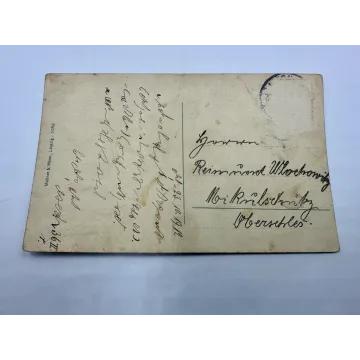 Pocztówka Legnica Liegnitz Zamek Piastowski przedwojenna oryginalna