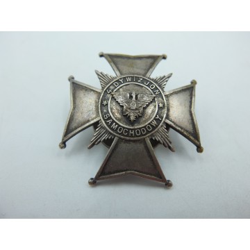 Odznaka pamiątkowa 4 Dywizjon Samochodowy II RP