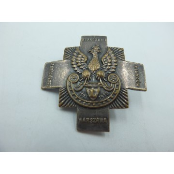 Odznaka Za wypędzenie Niemców z Warszawy IIRP POLSKA