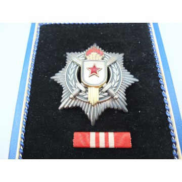 Jugosławia, Order Zasługi Wojskowej III klasa + pudełko
