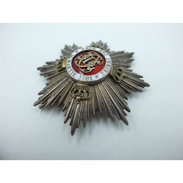 Rumunia Order Korony Rumunii Gwiazda Oficerska II Typ 1932 - 1947